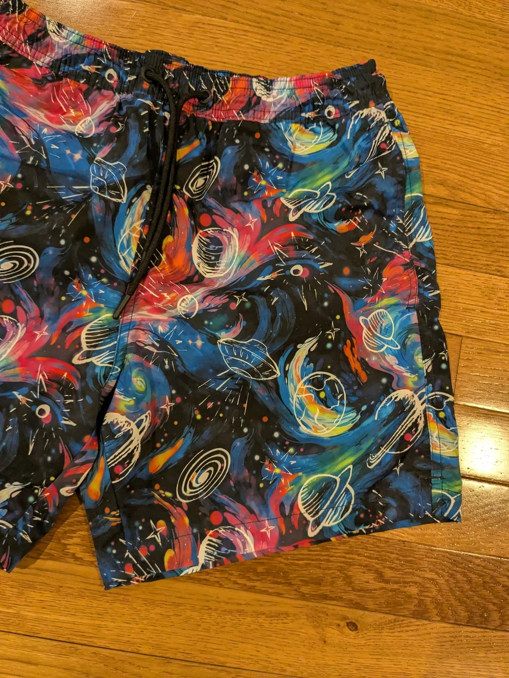 chubbies galaxy print